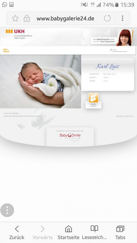 Herzlichen Glückwunsch an Anja und Christian Stumpp