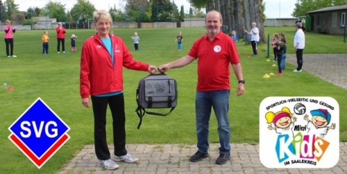 Minikids Sportgruppe Krabbelkäfer darf wieder sporteln