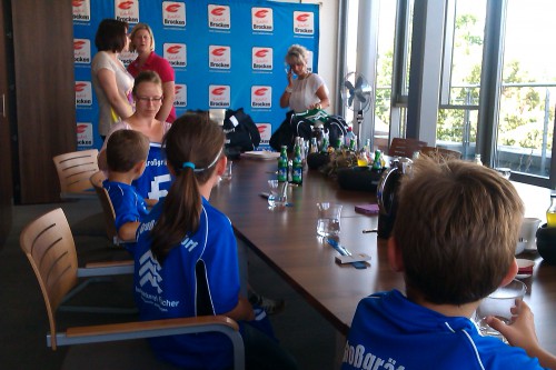 Neue Trikots für unsere jüngste Mannschaft