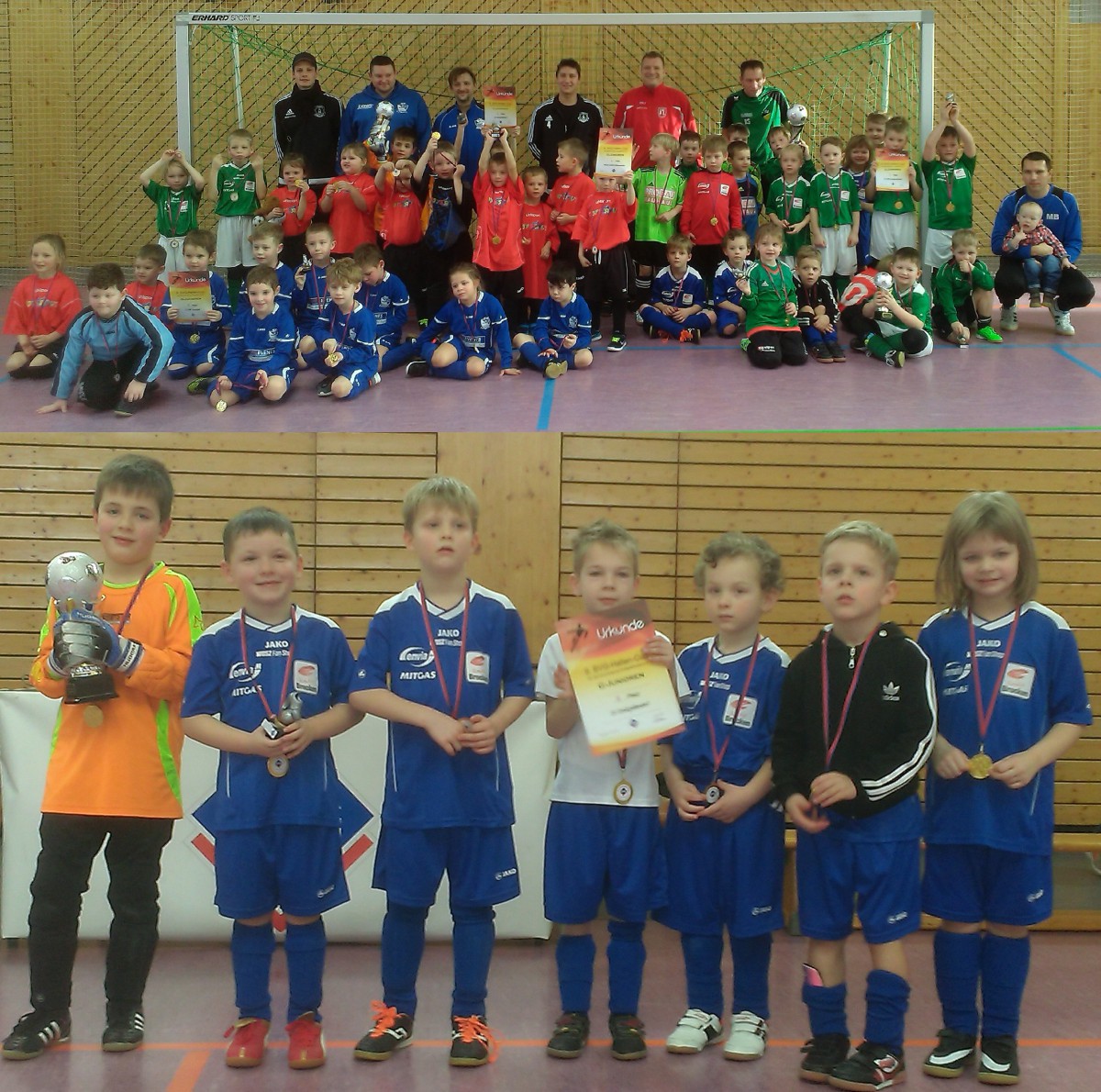 Podiumsplatz für G-Junioren beim 9. SVG-Hallen-Cup