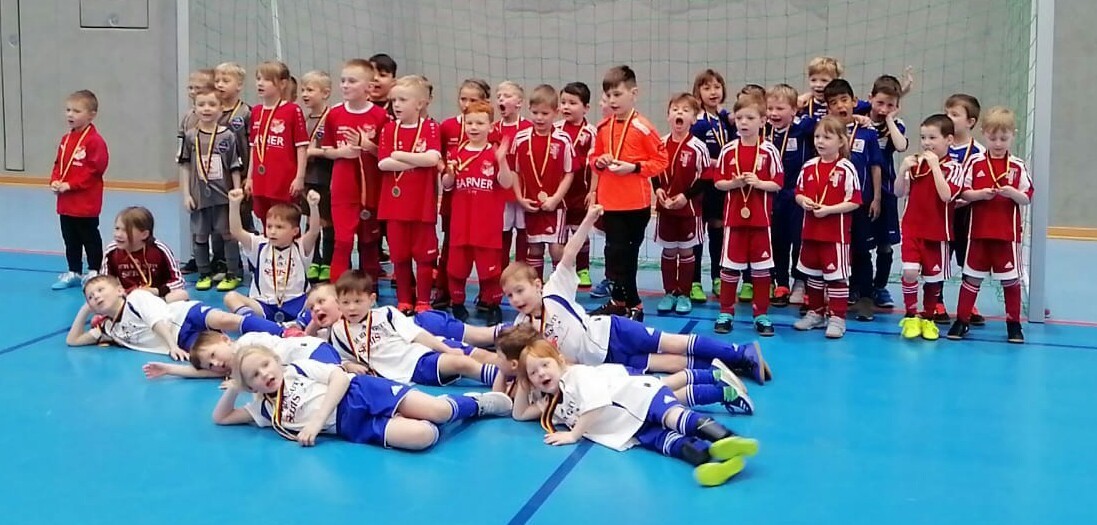 Bambini Fair Play Hallenturnier in Spergau