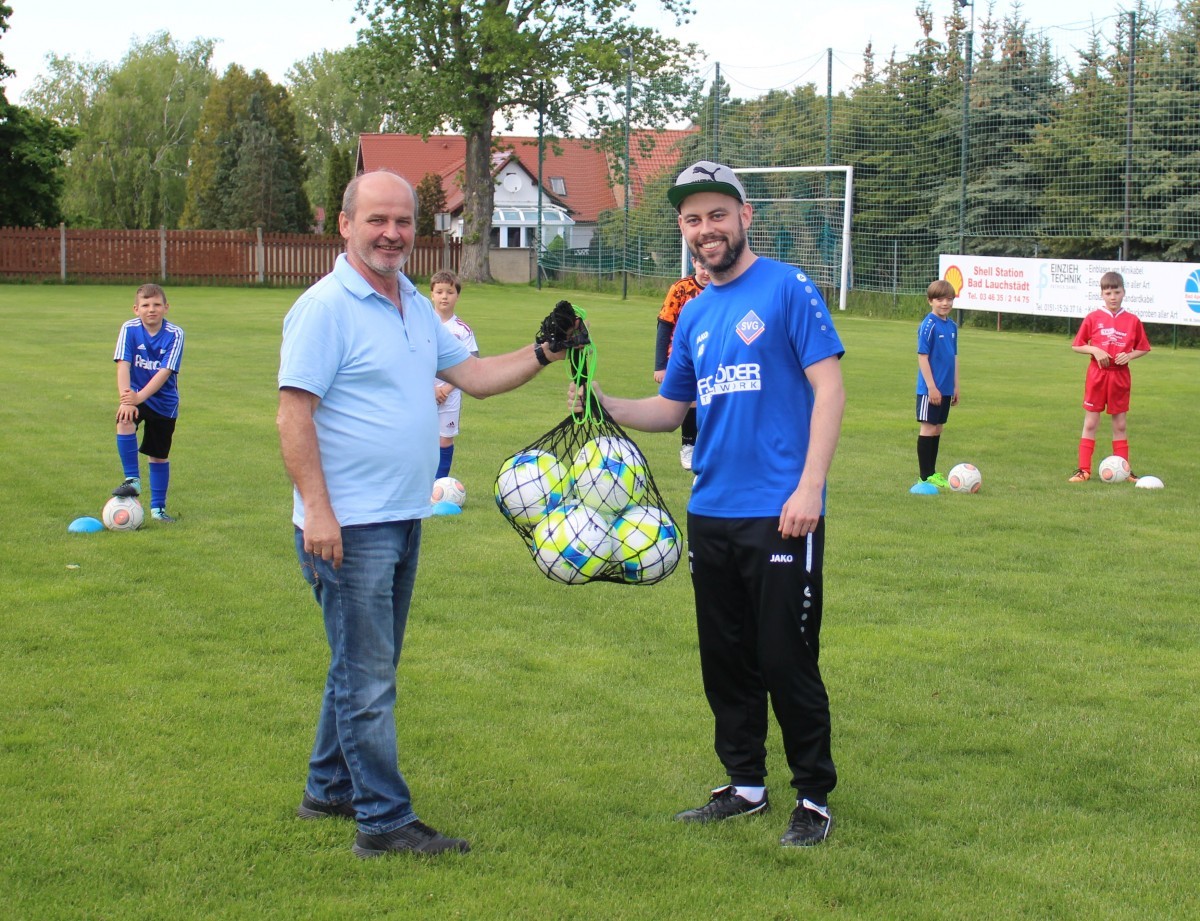 Spielbälle für die E- und F-Junioren vom KFV Fußball Saalekreis