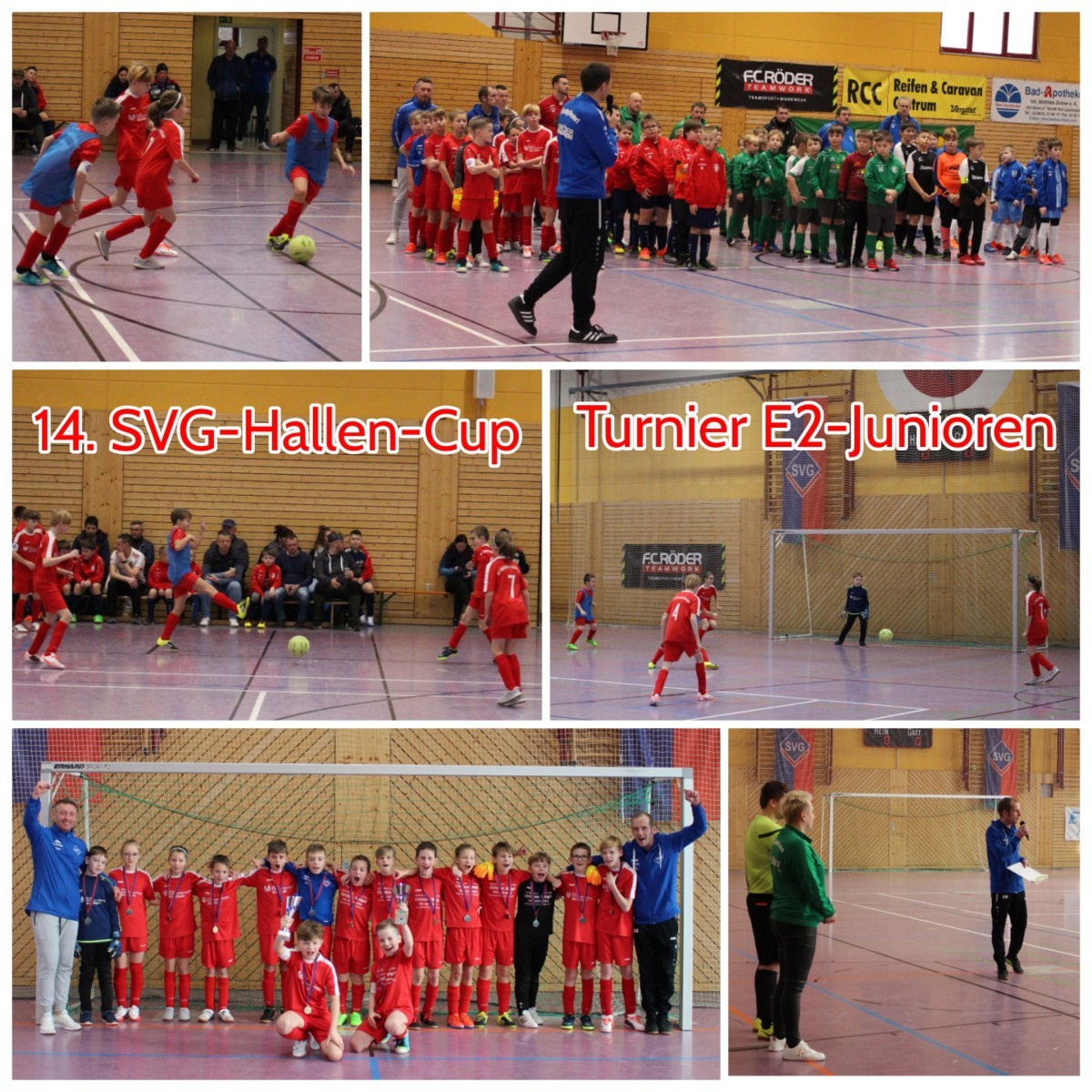 Heimerfolge für E2 & D2 zum Abschluss des 14. SVG-Hallen-Cups