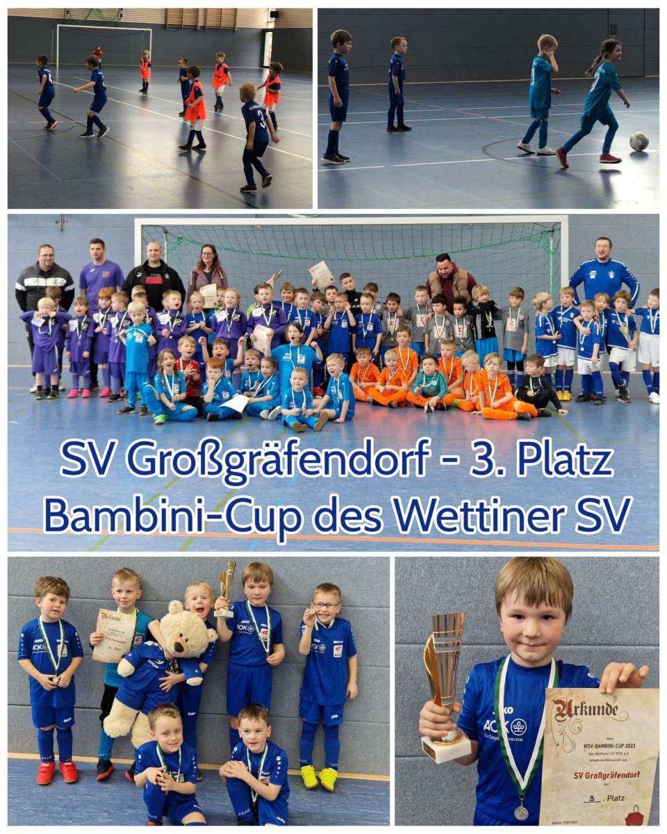 SVG-Bambini erreichen in Wettin das Podium
