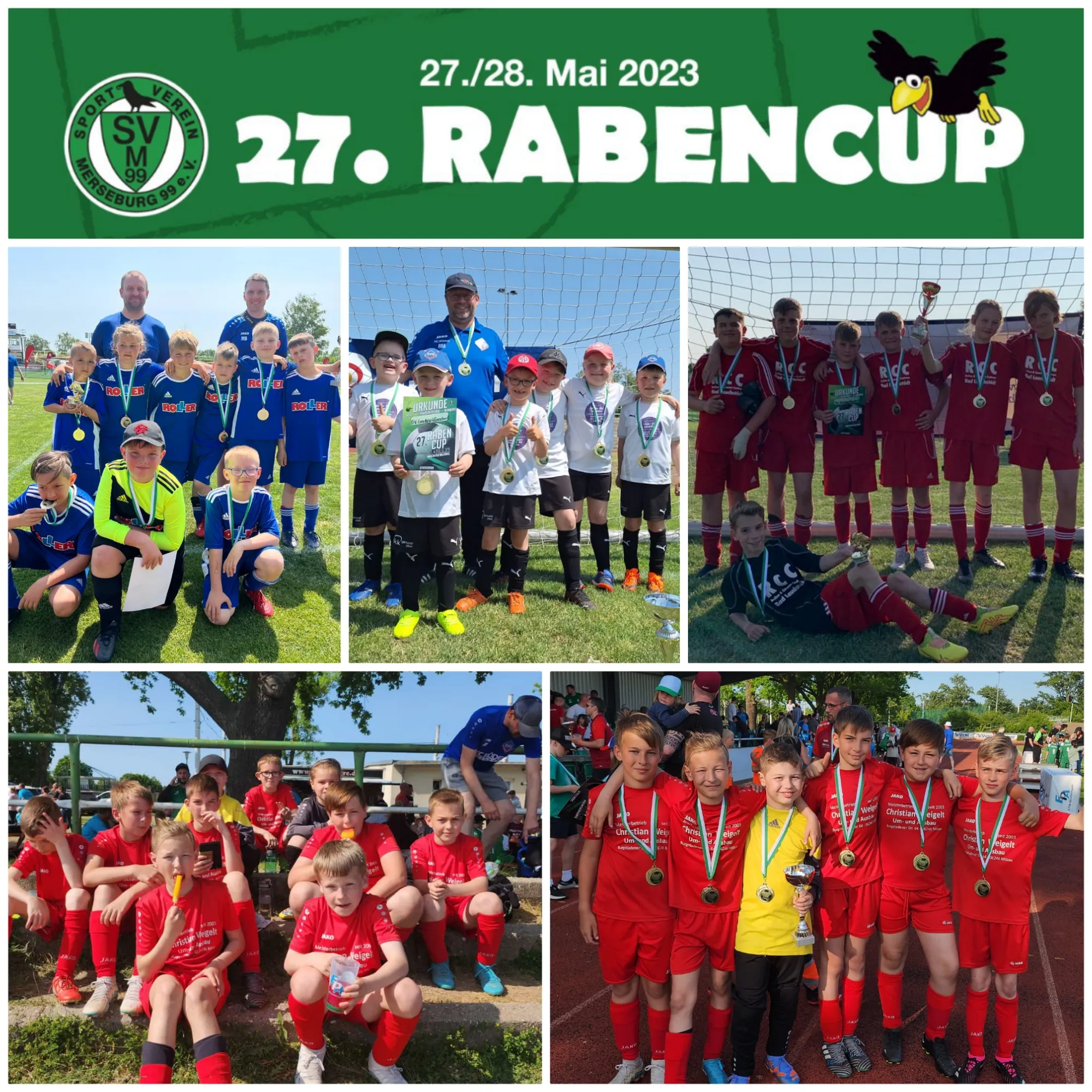 5 SVG-Teams nahmen am 27. Raben-Cup teil