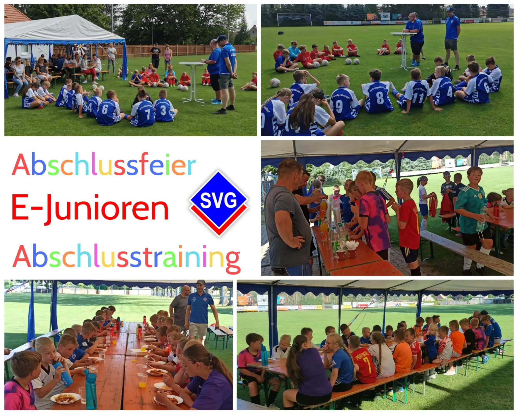 Doppelter Saisonabschluss der E-Junioren