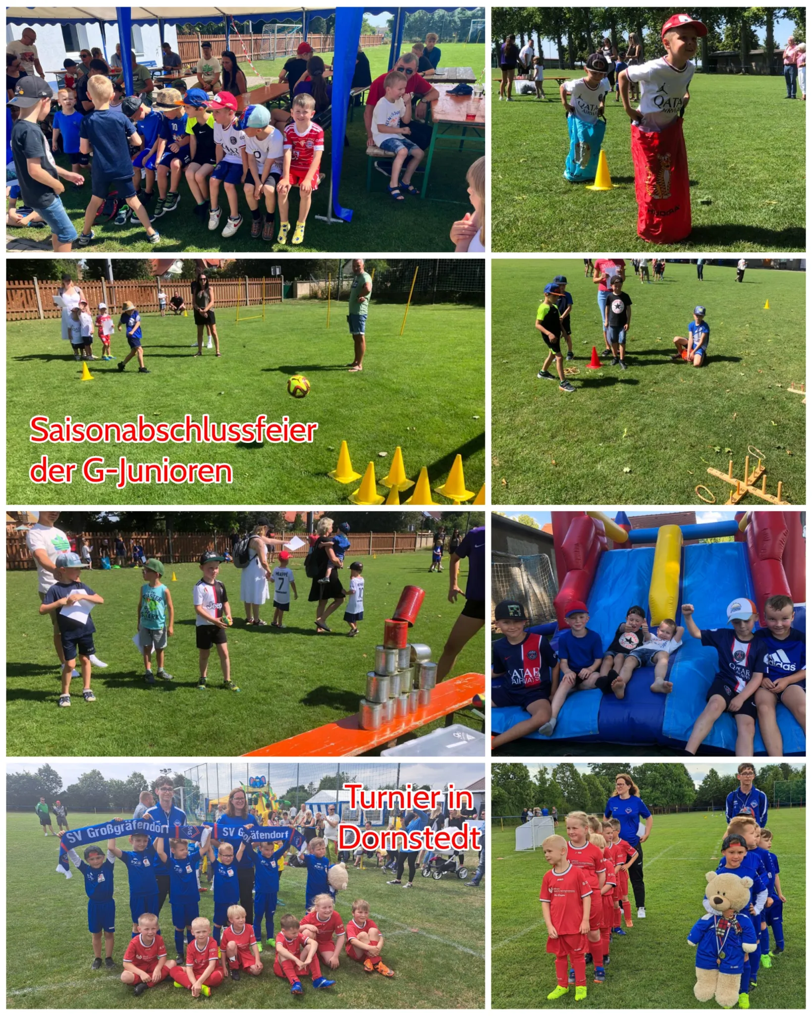 G-Junioren verabschieden sich in die Sommerpause