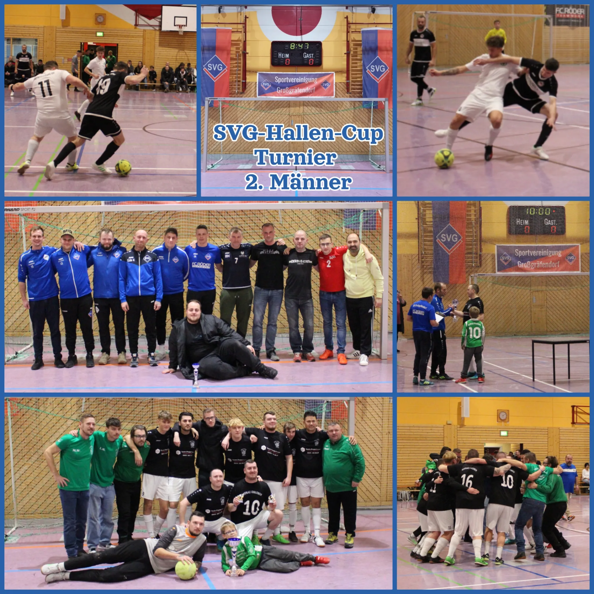 15. SVG-Hallen-Cup – Sieger des 2. Männerturniers kündigt Cupverteidigung an