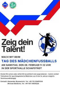 Tag des Mädchenfußballs am 28. Februar