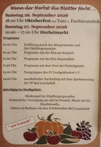 Tanzgruppen am Sonntag beim Herbstmarkt 🍁🍂🍃
