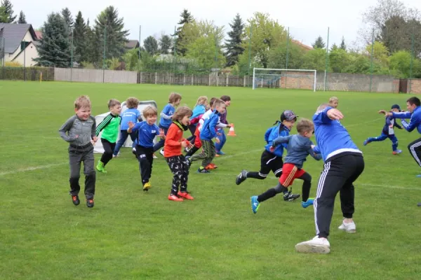 Besuch des DFB-Mobils bei den SVG-Bambini