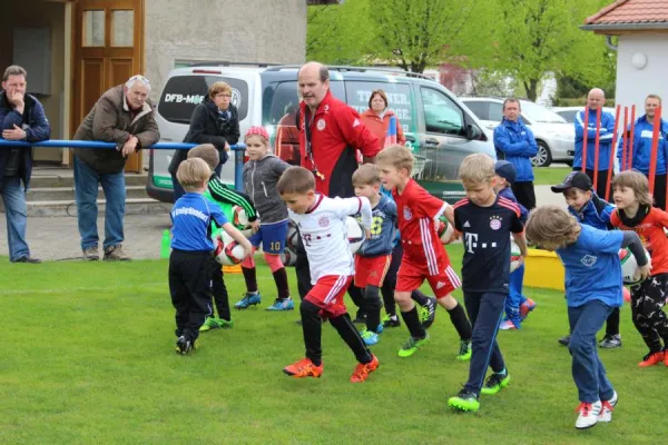 Besuch des DFB-Mobils bei den SVG-Bambini