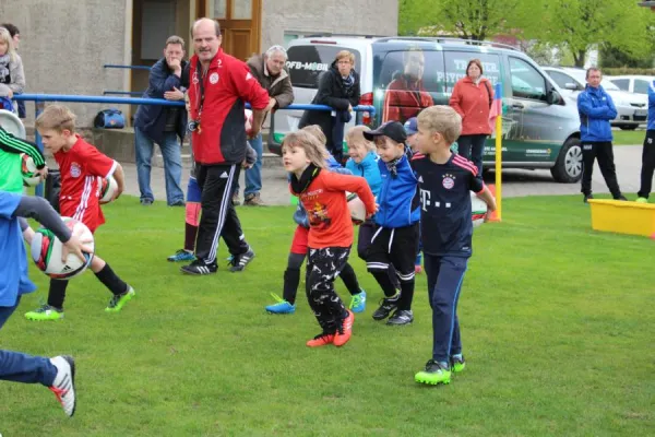 Besuch des DFB-Mobils bei den SVG-Bambini