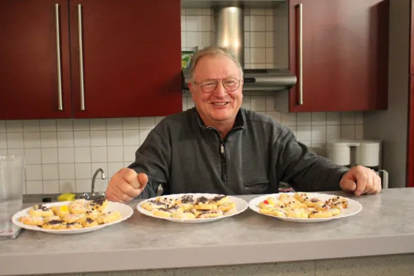 Weihnachtsplätzchen backen der F-Junioren