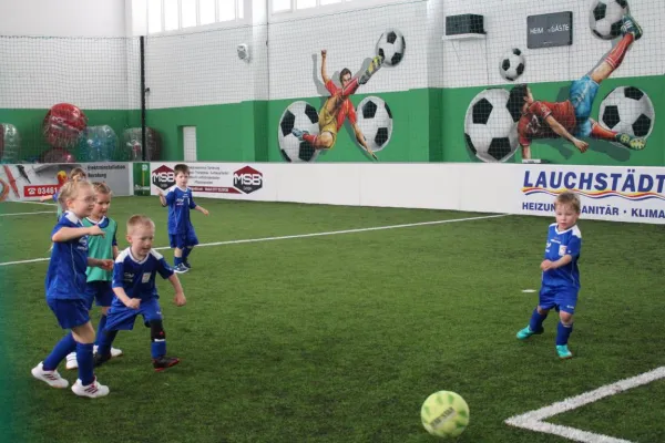 G2-Junioren in der Traumpass Soccer Halle