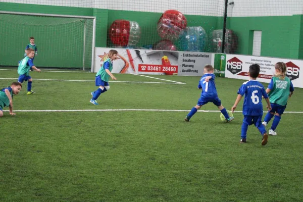 G2-Junioren in der Traumpass Soccer Halle
