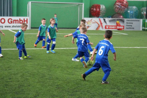 G2-Junioren in der Traumpass Soccer Halle