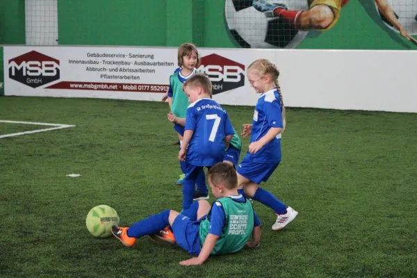 G2-Junioren in der Traumpass Soccer Halle