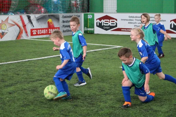 G2-Junioren in der Traumpass Soccer Halle