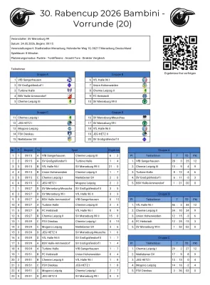 24.05.2026 SV Merseburg 99 vs. SV Großgräfendorf