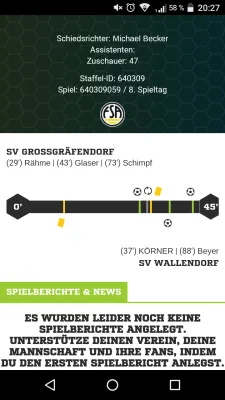 21.10.2017 SV Großgräfendorf vs. SV Wallendorf 1889